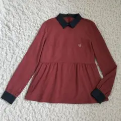 FRED PERRY 長袖シャツ ブラウス ペプラムのサムネイル