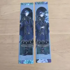 アズール、フロイド　クリアしおり　ツイステ　2枚セット