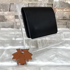 【美品】ALZUNI　アルズニ　折り財布　ブラック　レザー