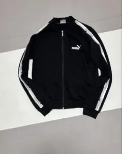 PUMA ブラック ジップアップジャケット L