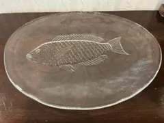 コスタボダ kosta boda 魚 ガラス プレート 大皿のサムネイル
