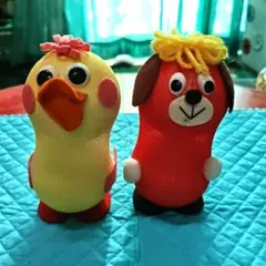 쇼와 레트로 ファンシー人形 2体セット