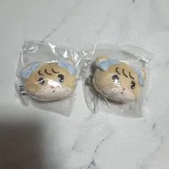 mikko ガチャガチャ ラテ ぬいぐるみまえがみクリップ