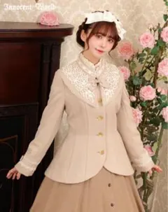 Innocent World ブロンシュウールハーフコート Lサイズ 新品 イノセントワールド ブロンシュウールハーフコート - メルカリ