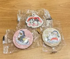 くら寿司 ビッくらポン モフサンド 缶バッジとラバーチャーム