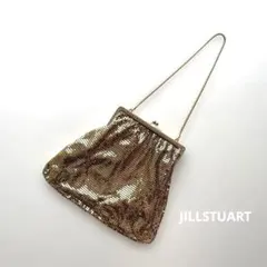 ジルスチュアート　ゴールド メタリックパーティーバッグ　2way 結婚式