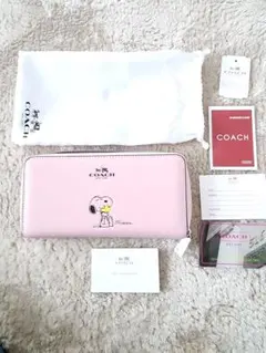 【Choco様専用】COACH 長財布 スヌーピー コラボ