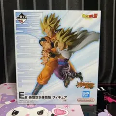 一番くじドラゴンボール　スペクタクルバトル　E賞　孫悟空&孫悟飯　フィギュアのサムネイル