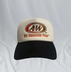 沖縄 A&W エンダー トラッカー メッシュ スナップバック キャップ ブラックのサムネイル