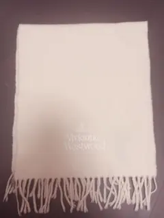 Vivienne Westwood ホワイト マフラー