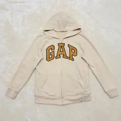 GAP ギャップキッズ/ジップアップパーカー/150/ビックロゴ ポケット