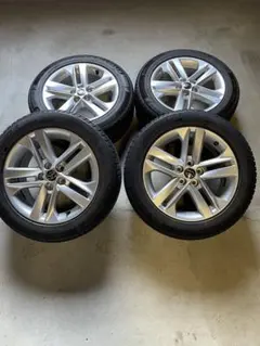 トヨタ 18インチ ホイールセット　ダンロップカローラスポーツひで 2022年製 バリ溝】トヨタ カローラスポーツ 純正 18in 8J +40