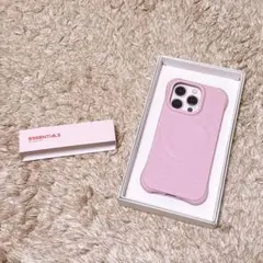 【美品】CASETiFY ウェーブシリコンケース（プリムローズピンク）