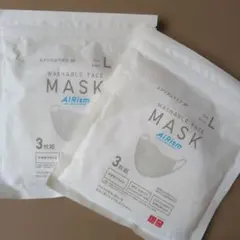 UNIQLO AIRism マスク Lサイズ 3枚組