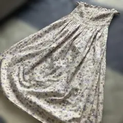 H&M 2way 花柄フレアスカート ベアトップのサムネイル