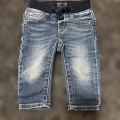 デニムブルー カジュアルパンツ