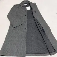 ヘリンボーン ステンカラーコート