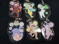 おそ松さん けも松 アクリルチャーム 6つ子セット 一番くじ