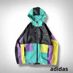 【80’s~国旗タグ adidas】ユーゴスラビア製 ナイロンジャケット