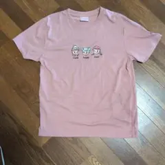 Pekoちゃん 半袖Tシャツ ピンク