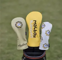 【シーズン新製品3点セット】ひまわりMalbon Golfマルボンゴルフカバーのサムネイル
