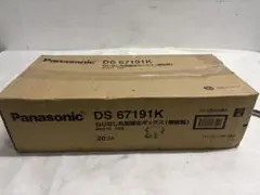 Panasonic ねじなし丸型露出ボックス DS67191K 20個入
