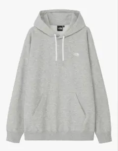 ノースフェイス グレー フード付きパーカー