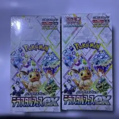 ポケモンカードゲーム テラスタルフェスex 2box シュリンク付き
