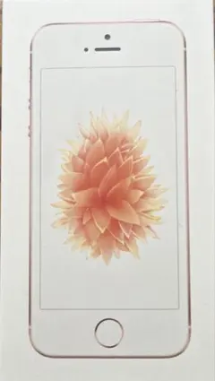 iPhone SE ローズゴールド 本体用外箱