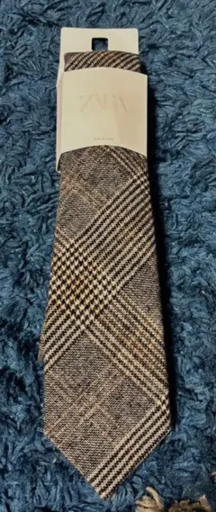 ZARA ザラ テクスチャーネクタイ メンズ M