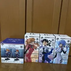 エヴァンゲリオン一番クジ　フィギュア 4体セット