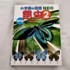 小学館　昆虫2図鑑 NEO 地球編DVD付　美品