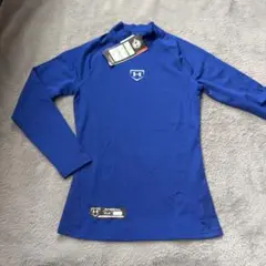Under Armour 青 長袖 インナーシャツ YLG