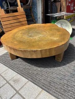 テーブル 盆栽台 木製 天然木 40センチテーブル 天然木 ローテーブル