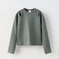 新品　ZARA キッズ　カットソー　長袖　ロンT