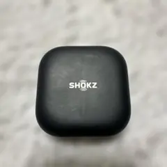 Shokz ワイヤレスイヤホン ブラック 右耳用のみ、充電ケース付き
