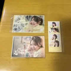 CUTIE STREET 「ラブトレ」「かわだめ」ラッフル 古澤里紗