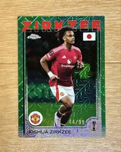 Topps Soccer ジョシュア・ザークツィー 99枚限定カード