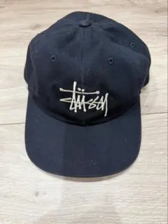 STUSSY キャップ ネイビー