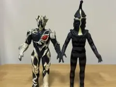 ウルトラ怪獣シリーズ　ケムール人　キリエロイド　ソフビ　フィギュア　BANDAI