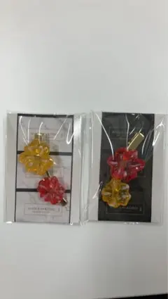 MONA KOBO ヘアピン 2個セット 花モチーフ