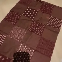 和柄ハギレ　一部色あせあり