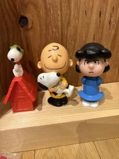 スヌーピー　チャーリー・ブラウン フィギュアセット