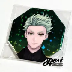 ツイステ　ランダムホログラム缶バッジ　ブレイジングジュエル　セベク