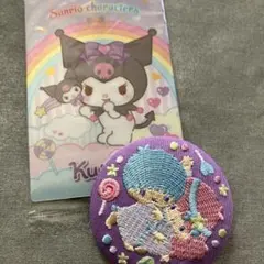 サンリオ クロミトレカ & キキララ刺繍バッジ