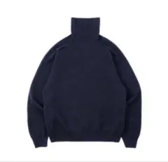 everyone milano rib knit (NAVY) XL 上下