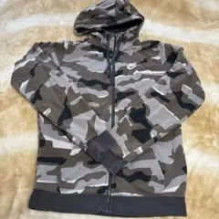 NIKE 迷彩柄 ジップアップパーカー