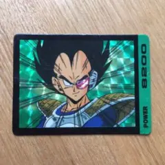 ドラゴンボールZ ミニカードダス アマダ 稀少 レア キラ ピカ ベジータ
