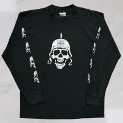 USA製 ウエストコーストチョッパーズ スカル 長袖 Tシャツ ワイスピ 黒 L
