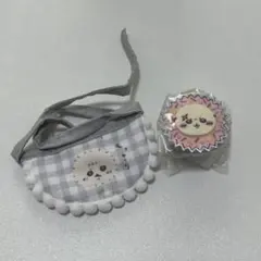 ちいかわ 手作りおやつチャーム ミニよだれかけ 【ラッコ】
